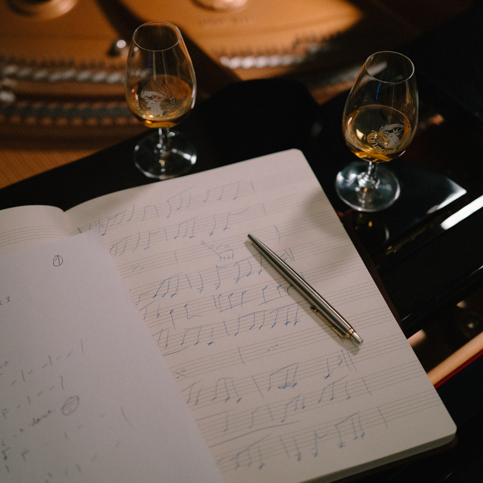 Whisky Glass & Notebook